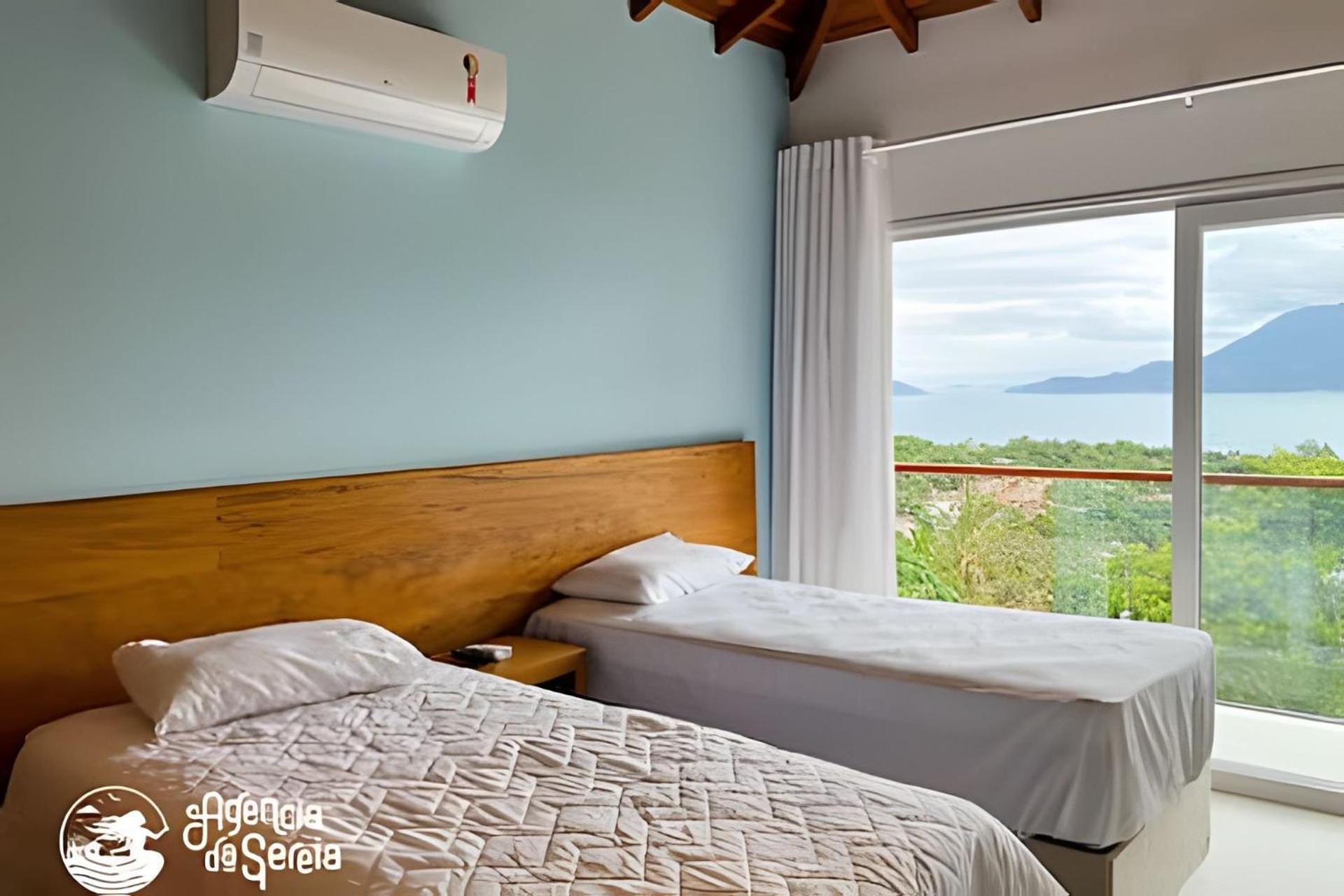 Linda Casa Com Vista Incrivel Em Condominio No Sul Da Ilha Ilhabela Zewnętrze zdjęcie