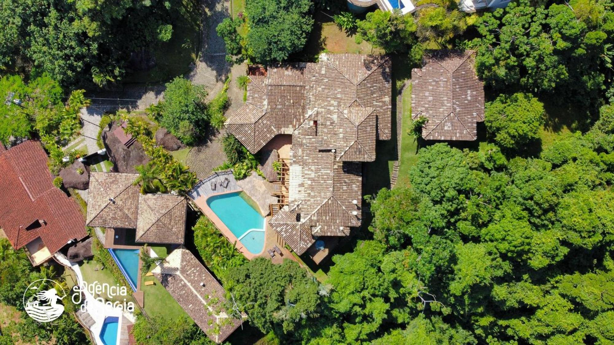 Linda Casa Com Vista Incrivel Em Condominio No Sul Da Ilha Ilhabela Zewnętrze zdjęcie