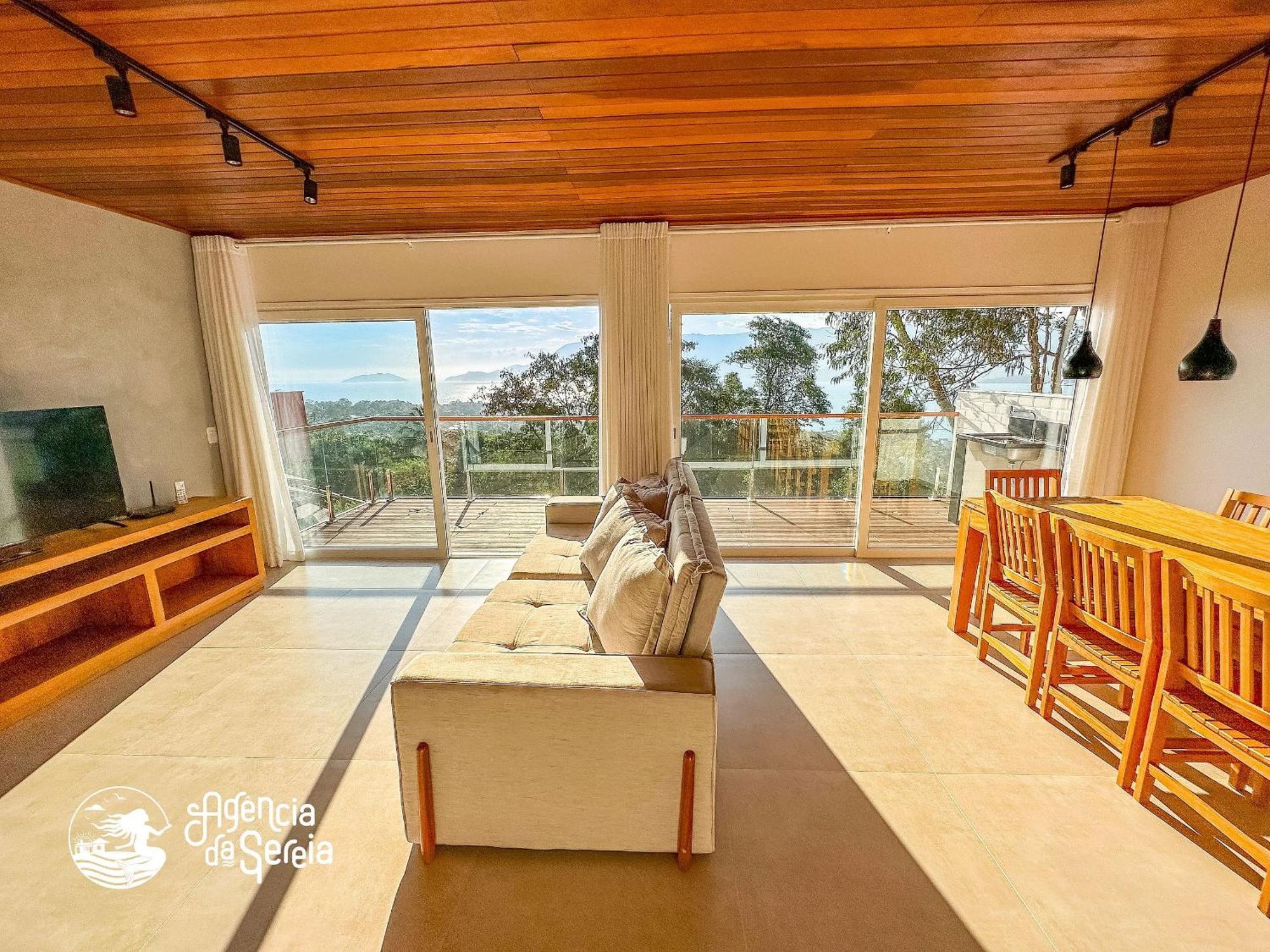 Linda Casa Com Vista Incrivel Em Condominio No Sul Da Ilha Ilhabela Zewnętrze zdjęcie