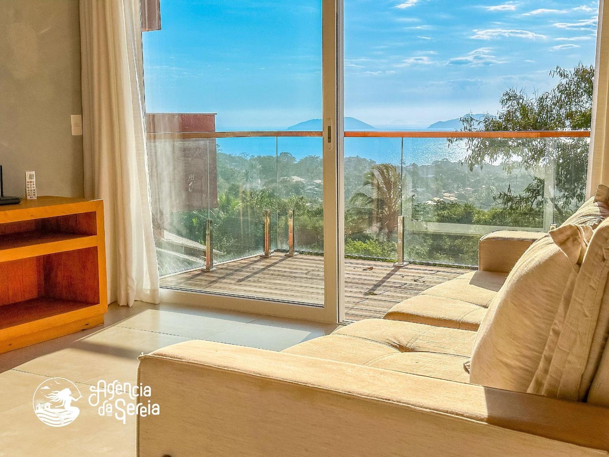 Linda Casa Com Vista Incrivel Em Condominio No Sul Da Ilha Ilhabela Zewnętrze zdjęcie
