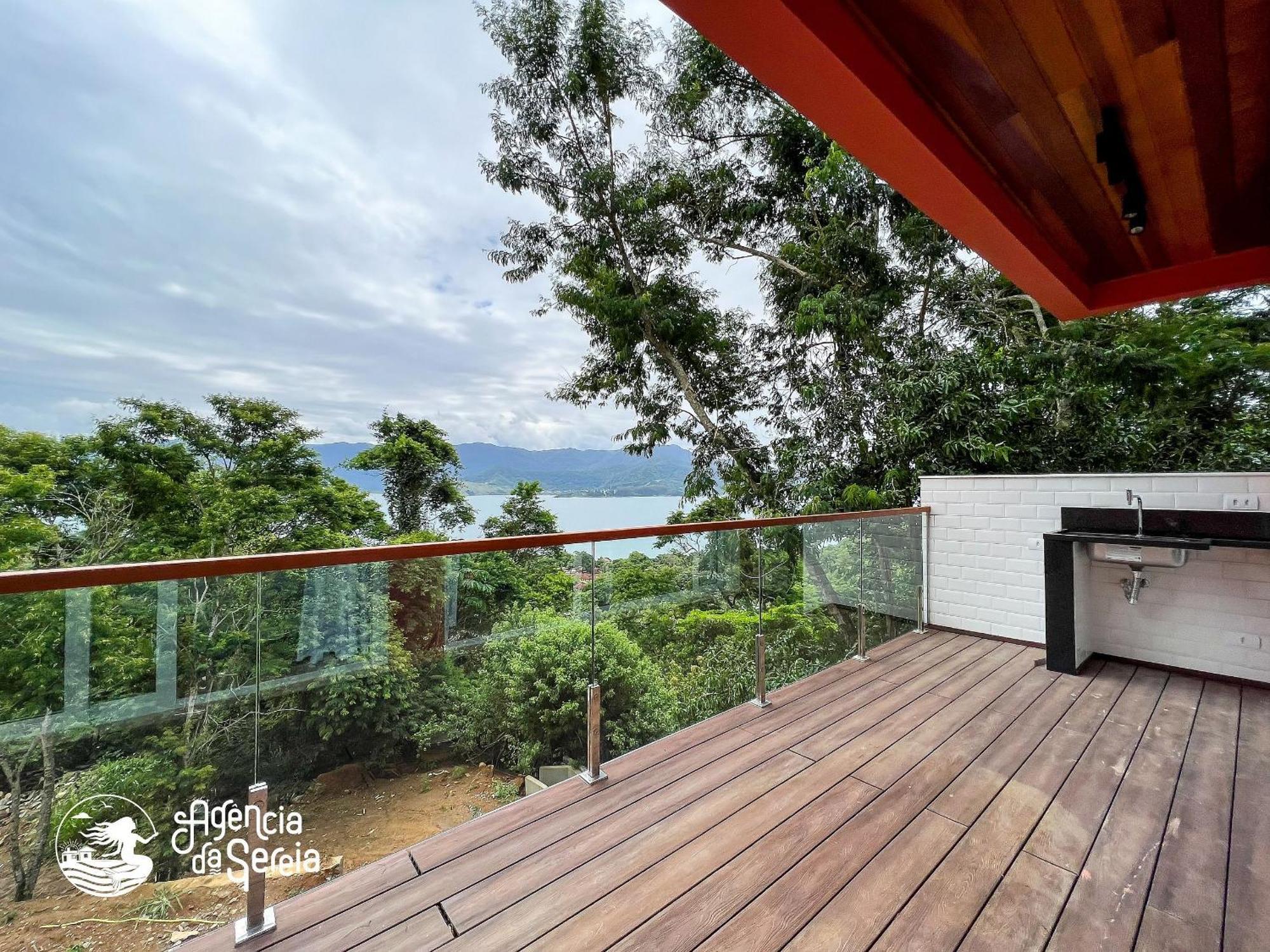 Linda Casa Com Vista Incrivel Em Condominio No Sul Da Ilha Ilhabela Zewnętrze zdjęcie