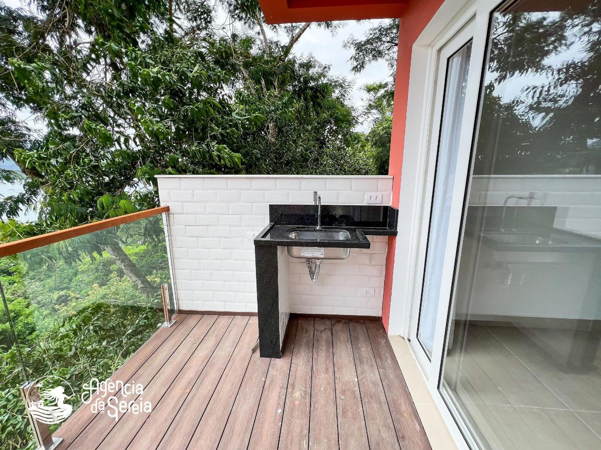 Linda Casa Com Vista Incrivel Em Condominio No Sul Da Ilha Ilhabela Zewnętrze zdjęcie